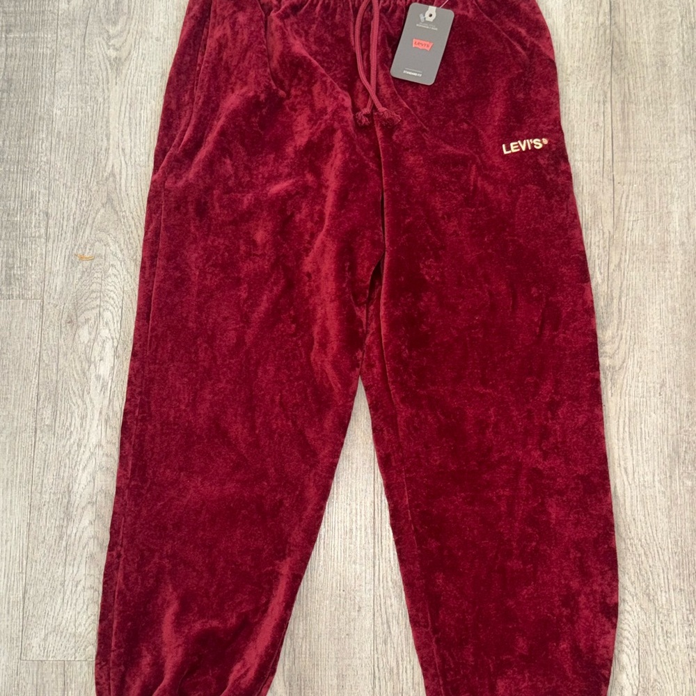 Levi's Kids Maroon Jogger Pants